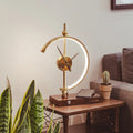 Lampe Sans Fil Moderne avec LED et Horloge pour Maison/Bureau