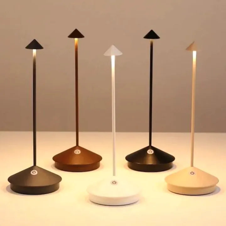 Lampe de table LED sans fil moderne - Élégante et polyvalente