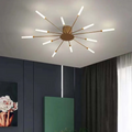 Grand Plafonnier LED Moderne | LumenMax | Économique en énergie