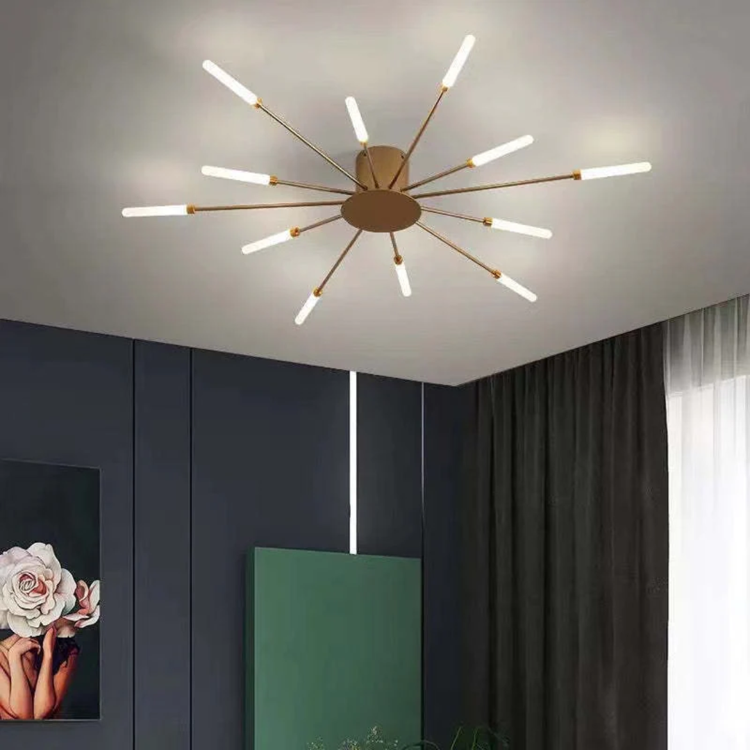 Grand Plafonnier LED Moderne | LumenMax | Économique en énergie