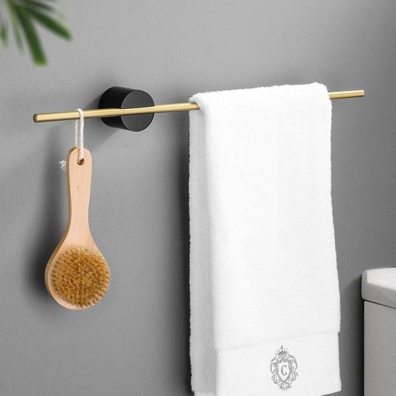 Porte-serviettes Moderne pour Salle de Bain Luxe - Élégant & Réglable