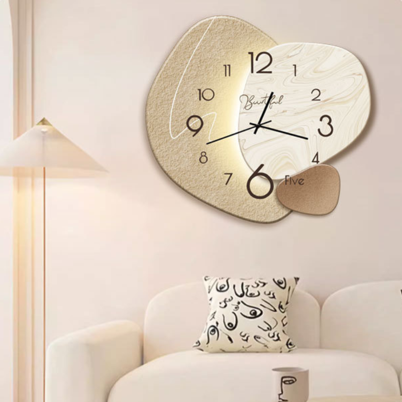 Horloge Murale ElegantTime - Horloge Décorative au Design Moderne