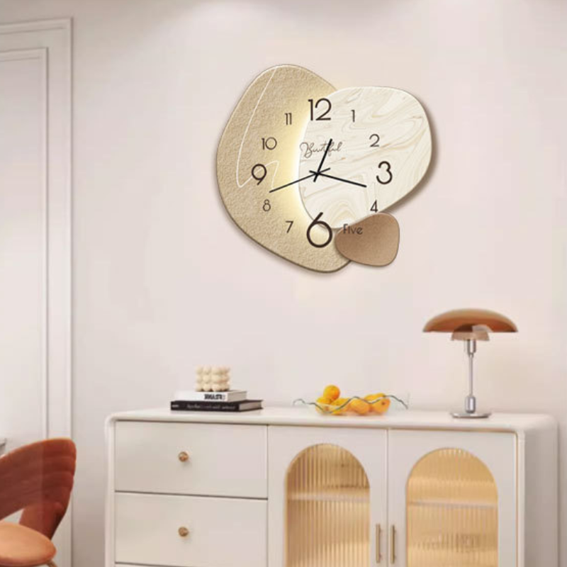 Horloge Murale ElegantTime - Horloge Décorative au Design Moderne
