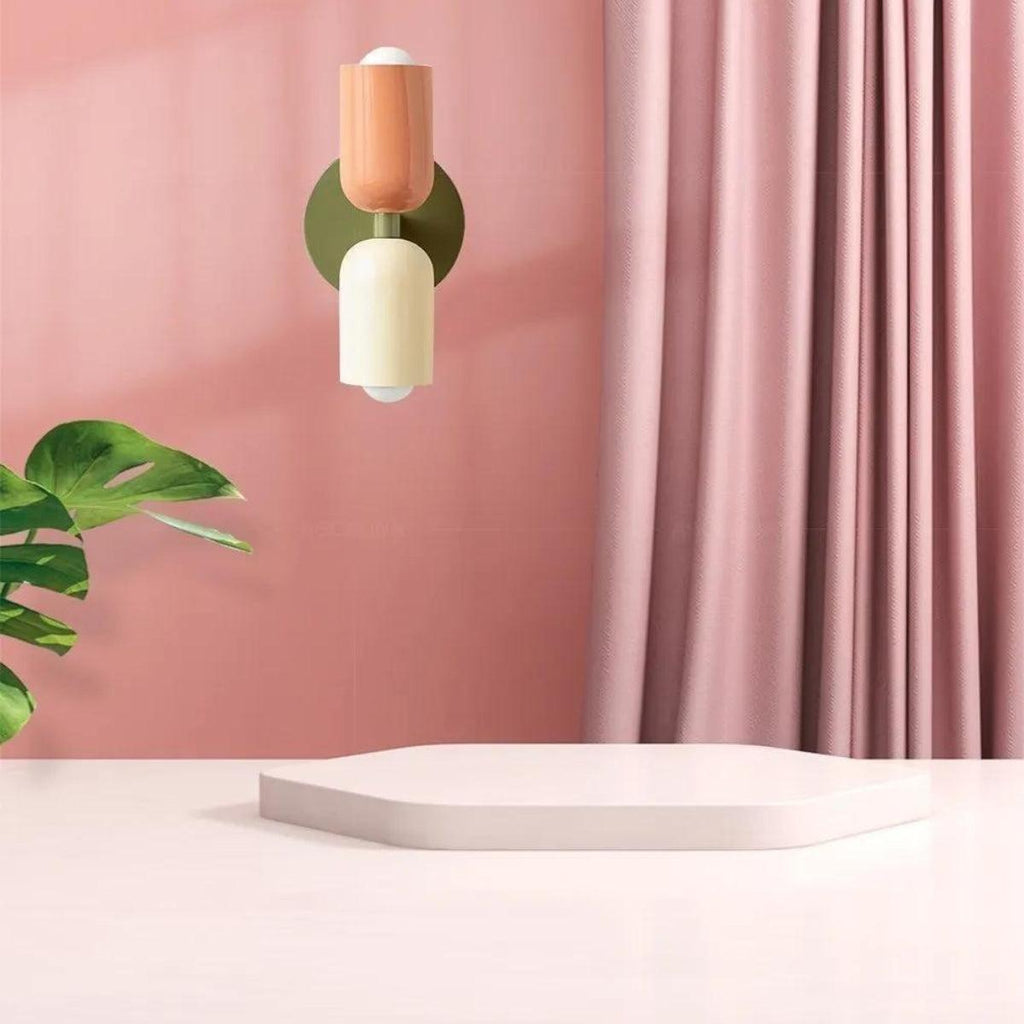 Applique Murale Design Double – Accent Lumineux Moderne Scandinave