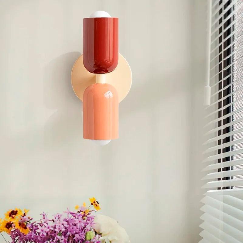 Applique Murale Design Double – Accent Lumineux Moderne Scandinave