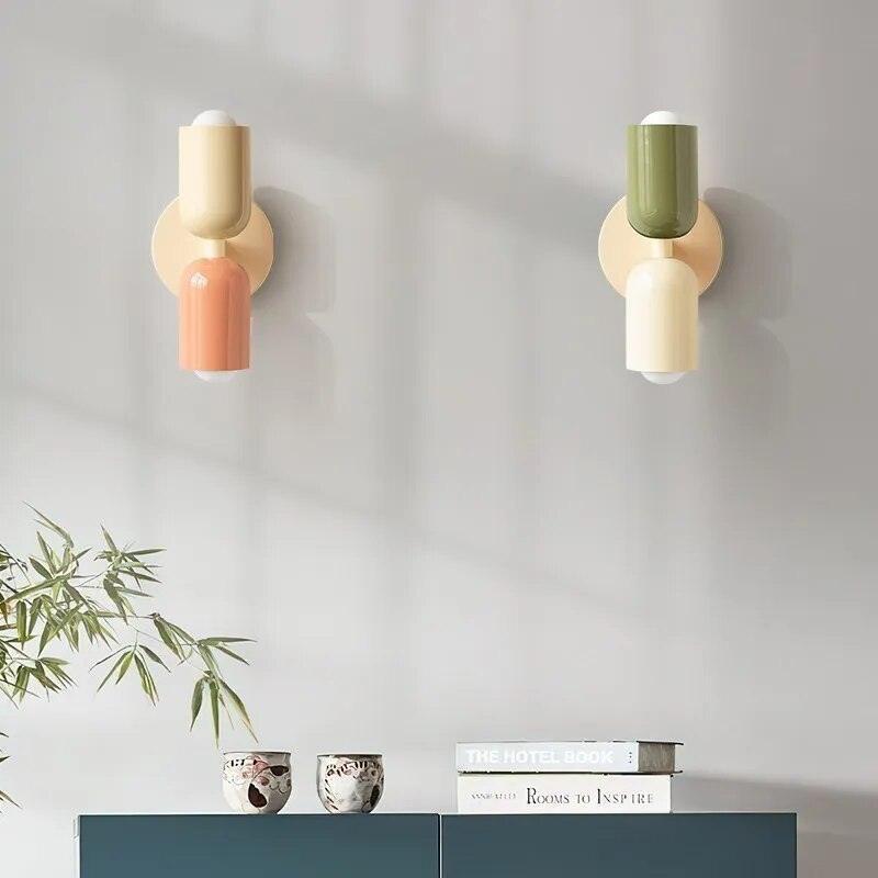 Applique Murale Design Double – Accent Lumineux Moderne Scandinave