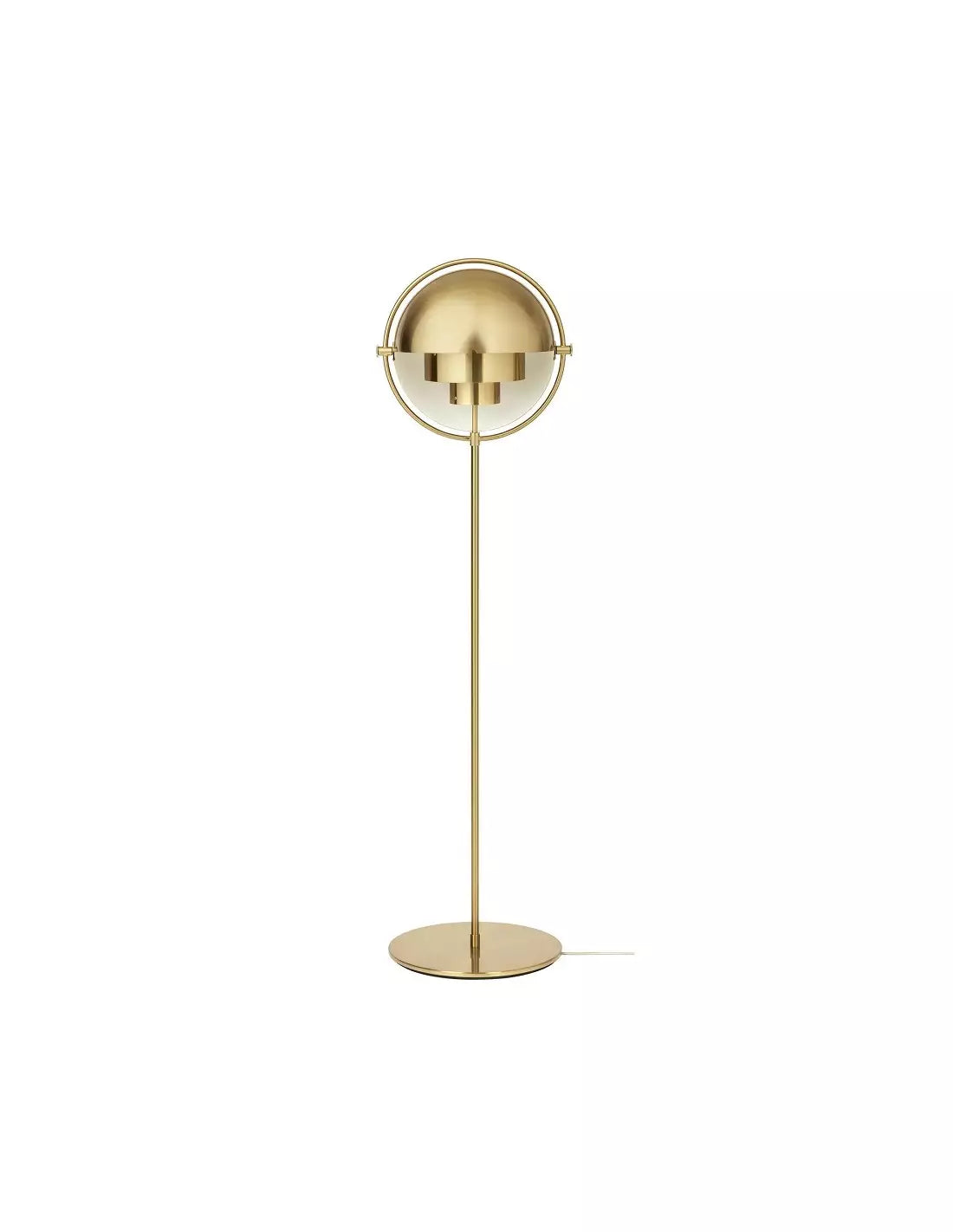 Lampadaire sculptural avec plusieurs luminaires