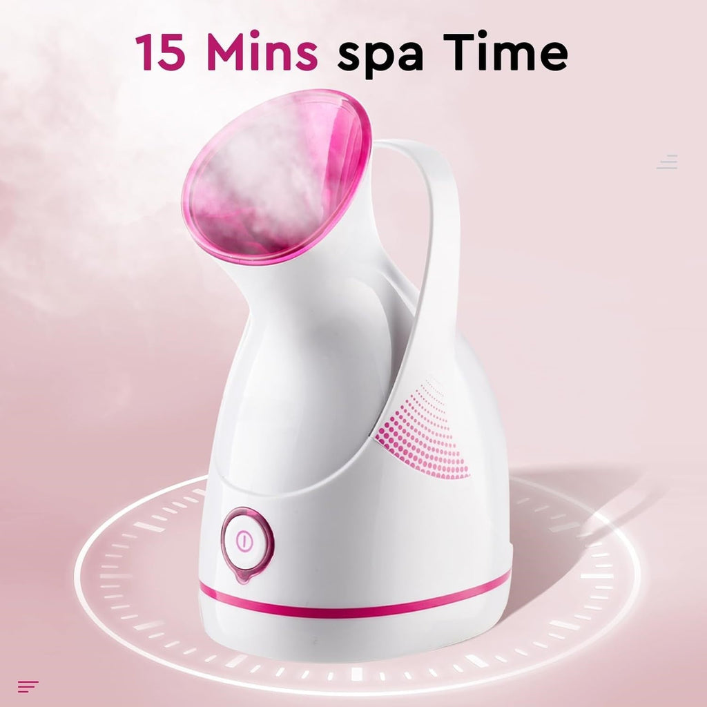 Nano Ionic Facial Steamer – Nettoyez en profondeur et hydratez votre peau !