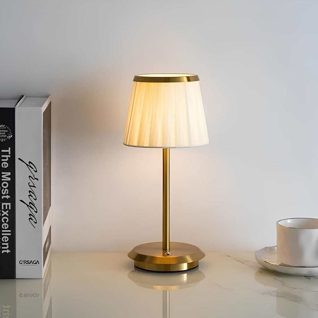 Lumessa – Lampe de Table Rechargeable Dimmable avec 3 Réglages de Lumière pour Intérieur & Extérieur
