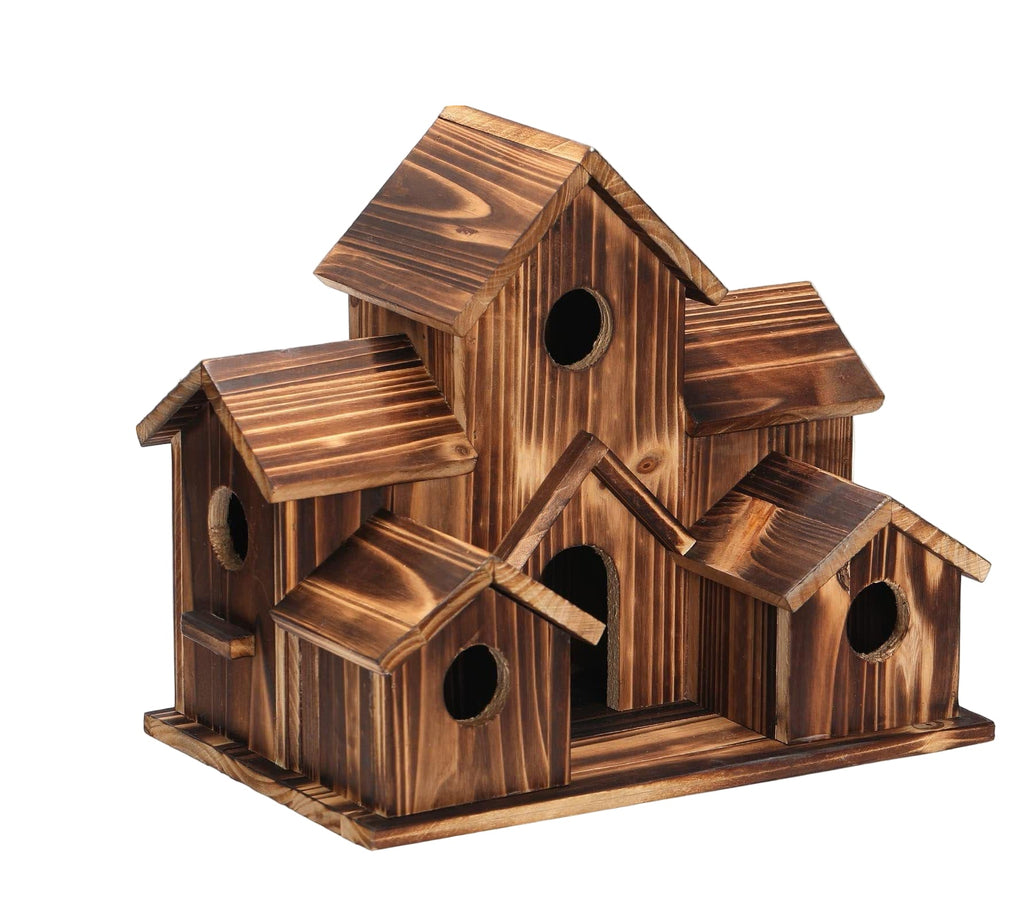 Nichoir fonctionnel en bois pour oiseaux de jardin – Nestora
