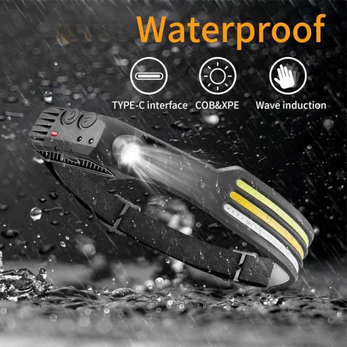 Skanto | NightRunner Pro – 1500 Lumens pour la Course et la Randonnée