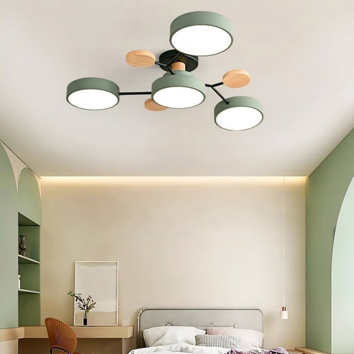 Plafonnier LED de style nordique