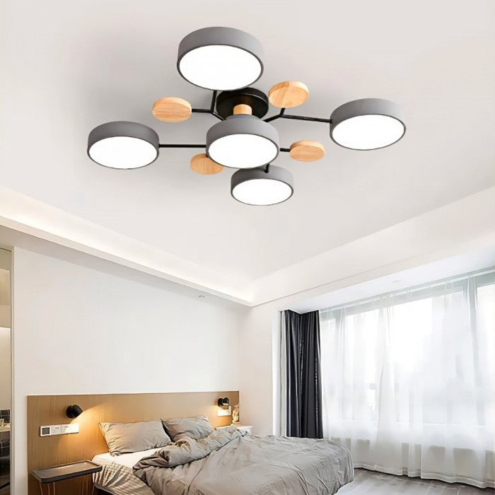 Plafonnier LED de style nordique
