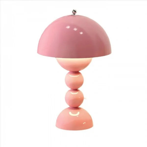 Lampe de table scandinave avec LED rechargeable et colorée pour le salon et la chambre