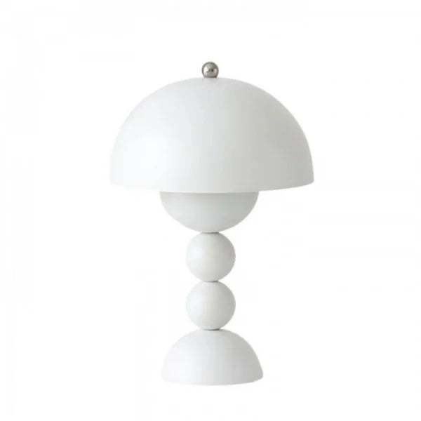 Lampe de table scandinave avec LED rechargeable et colorée pour le salon et la chambre