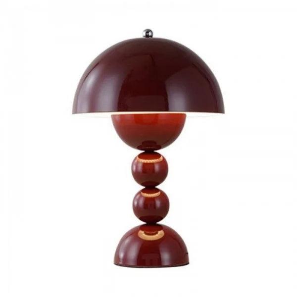 Lampe de table scandinave avec LED rechargeable et colorée pour le salon et la chambre