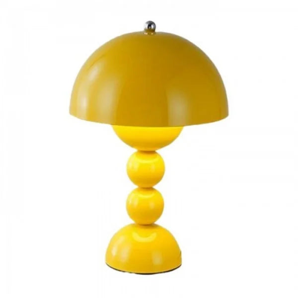 Lampe de table scandinave avec LED rechargeable et colorée pour le salon et la chambre