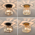 Lampe de plafond moderne avec cristaux - CrystalGlow