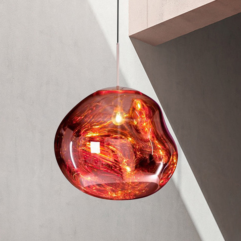 Lampe de plafond en verre moderne - LunaLux