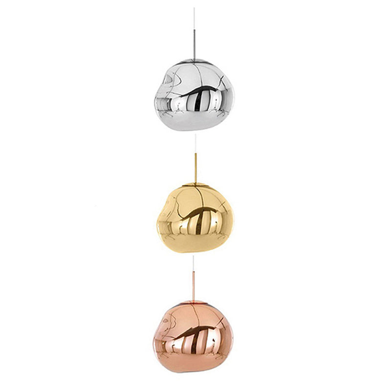 Lampe de plafond en verre moderne - LunaLux