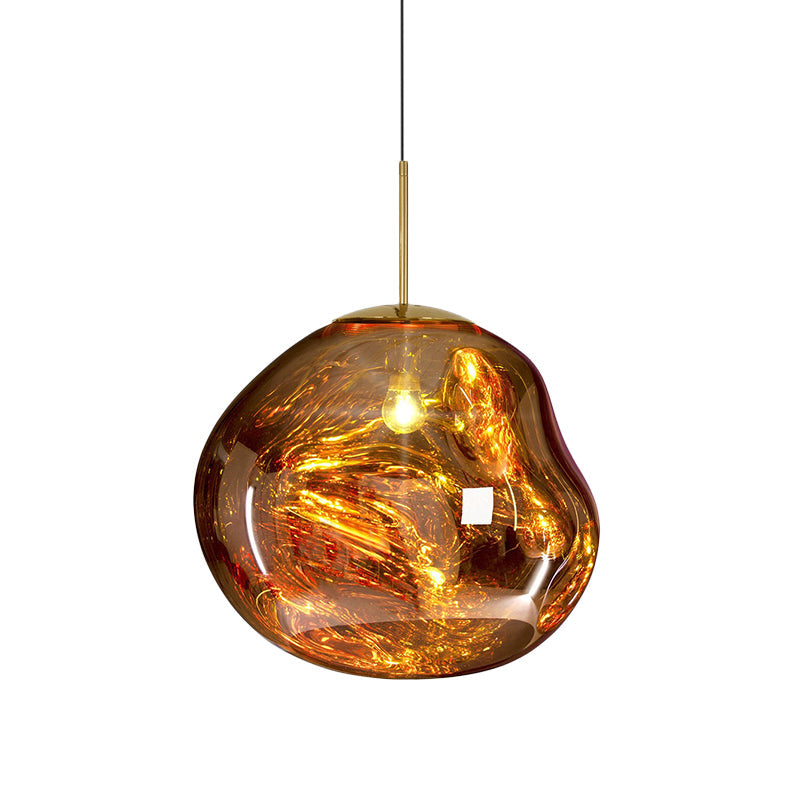 Lampe de plafond en verre moderne - LunaLux