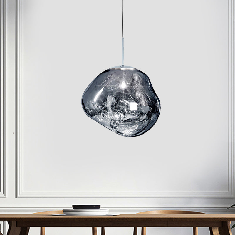 Lampe de plafond en verre moderne - LunaLux