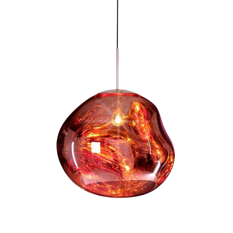 Lampe de plafond en verre moderne - LunaLux