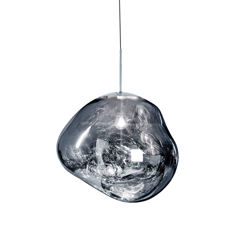 Lampe de plafond en verre moderne - LunaLux
