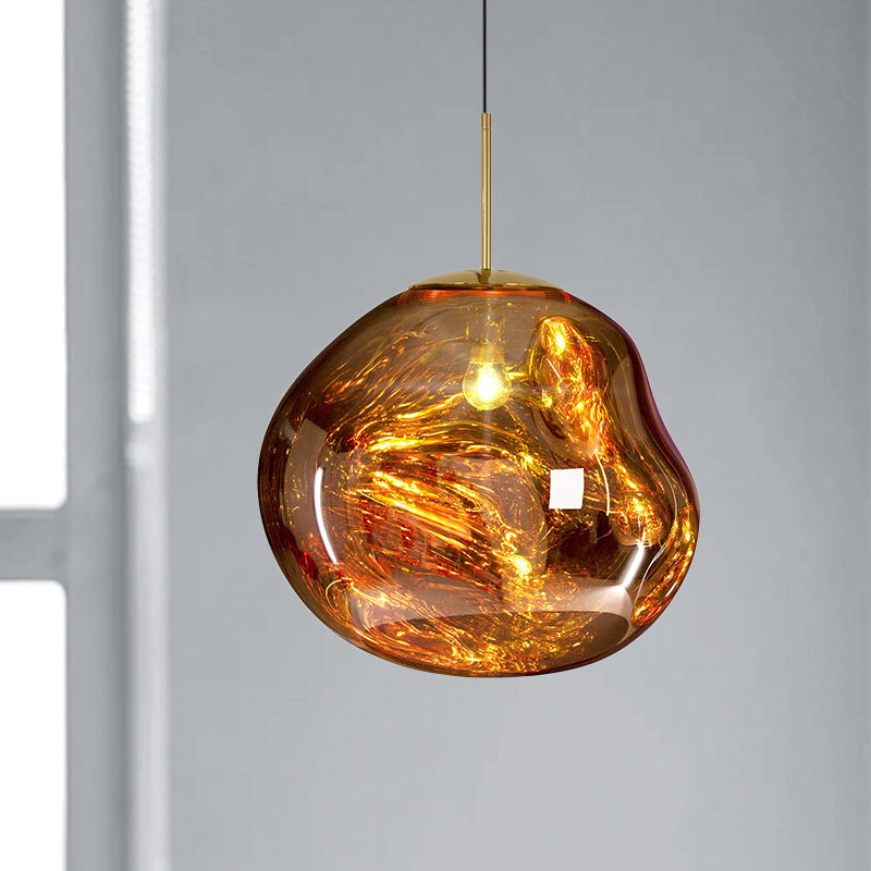Lampe de plafond en verre moderne - LunaLux