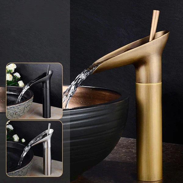 Robinet de Lavabo de Luxe - CascadeFlow