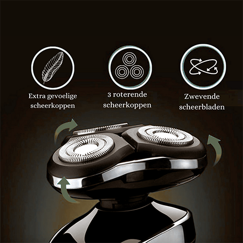 Rasoir Rechargeable | Utilisation Humide & Sèche | Confortable