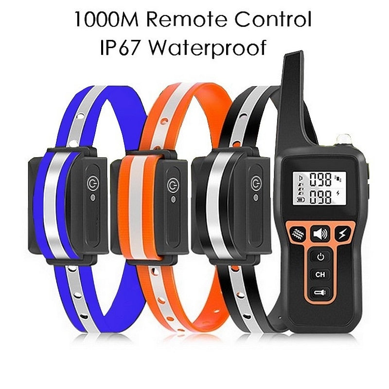 Collier de Dressage pour Chiens – Rechargeable & Étanche jusqu'à 1000m