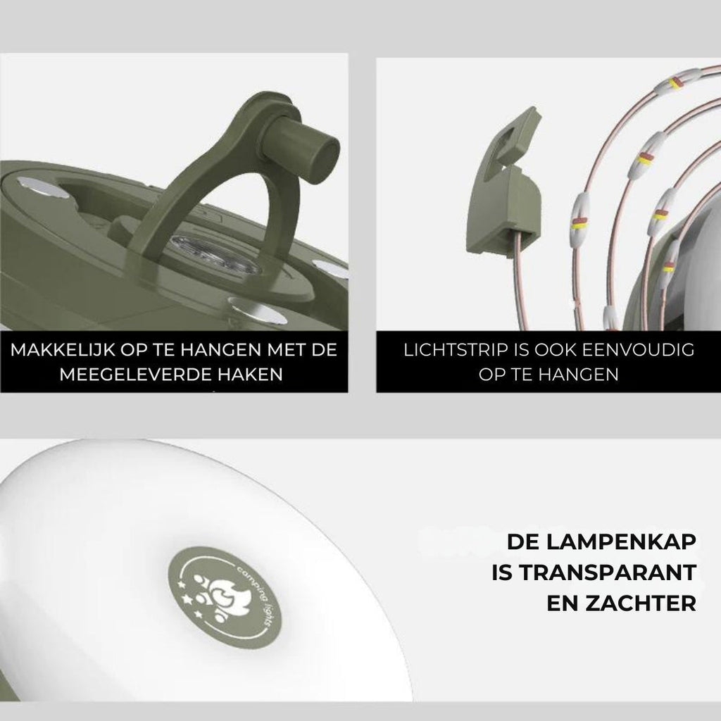 Éclairage Extérieur LED Rechargeable et Étanche