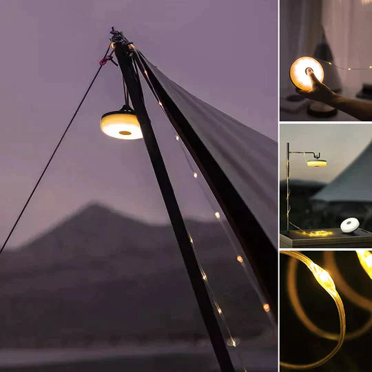 Éclairage Extérieur LED Rechargeable et Étanche