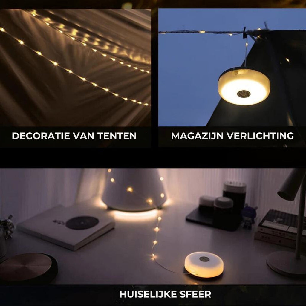 Éclairage Extérieur LED Rechargeable et Étanche