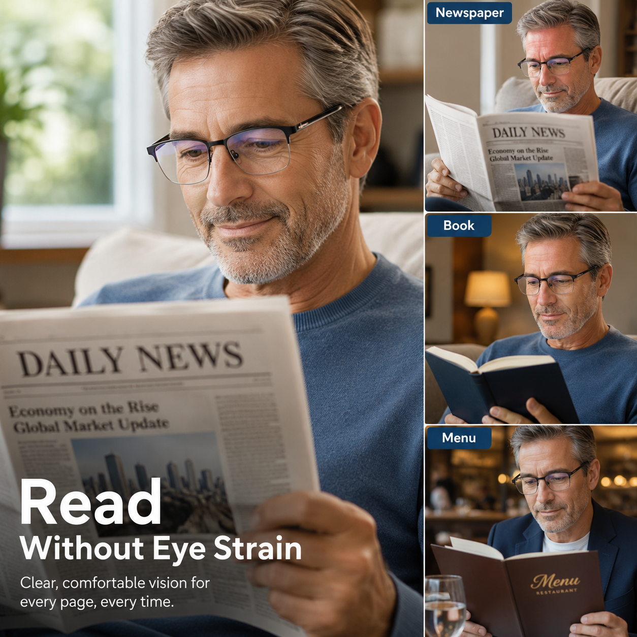 OPTIVISTA – Lunettes pour une Vision Claire à Toutes Distances