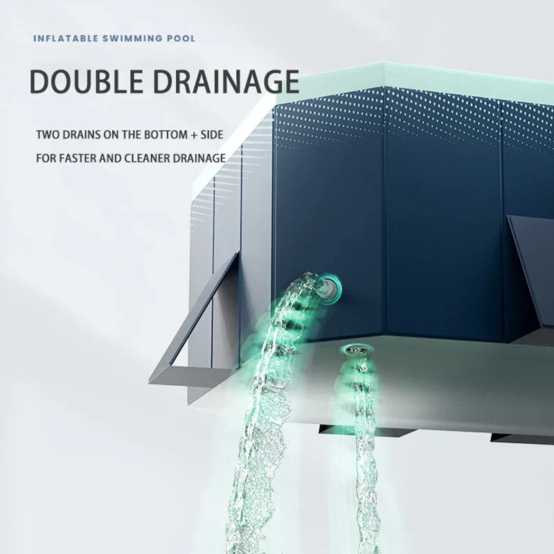 Piscine Enfant Pliable – Solide & Facile à Installer