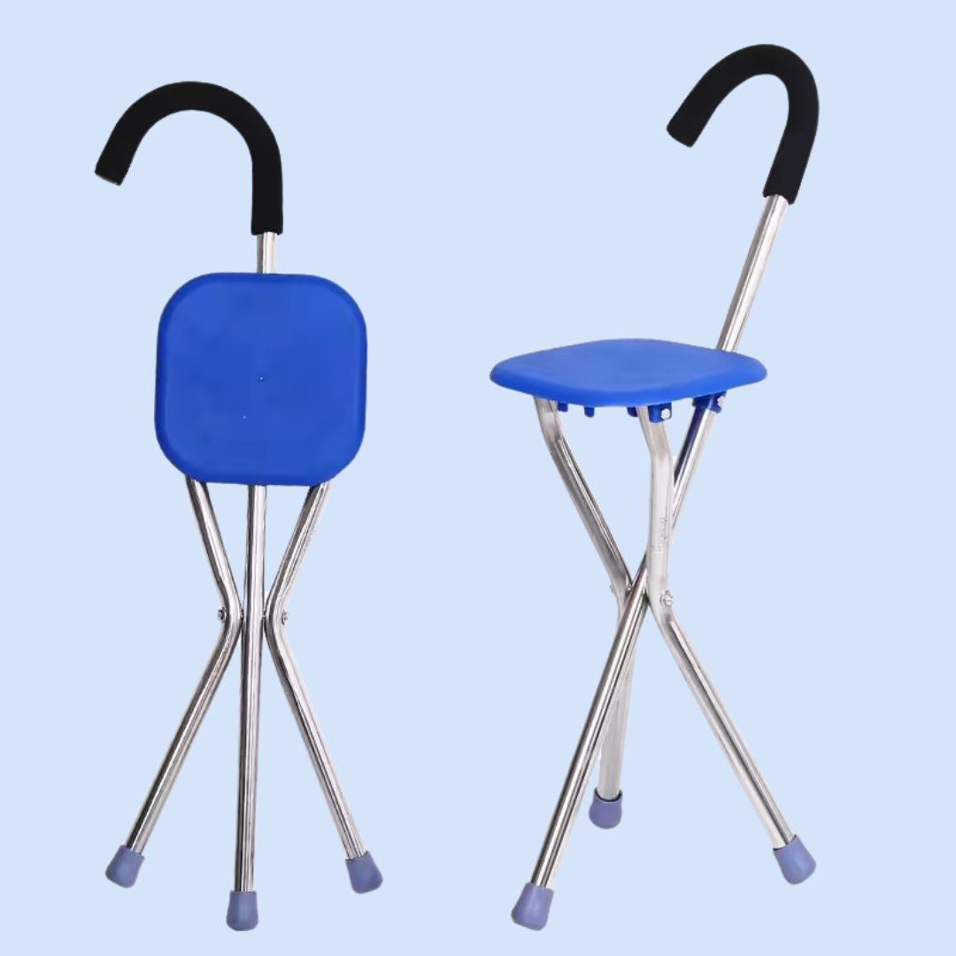 CrutchSeat - Siège pliable pour le confort - léger et portable