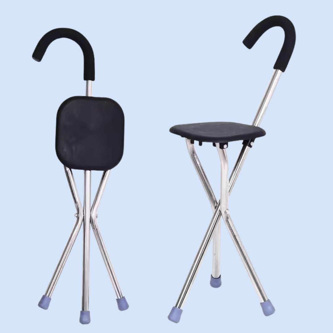 CrutchSeat - Siège pliable pour le confort - léger et portable