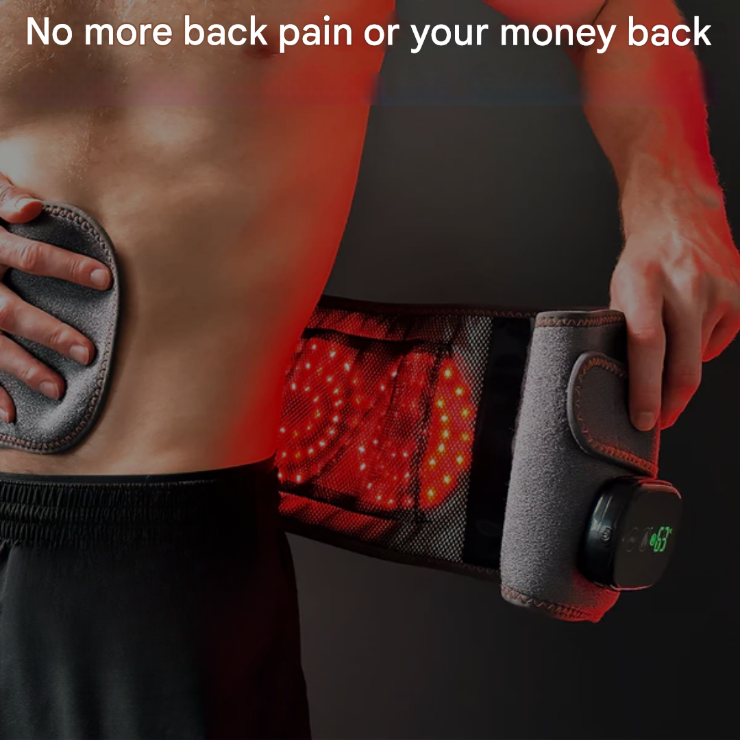 Skanto | Ceinture de Soutien Lombaire Orthopédique avec Thérapie Infrarouge - ThermaLum