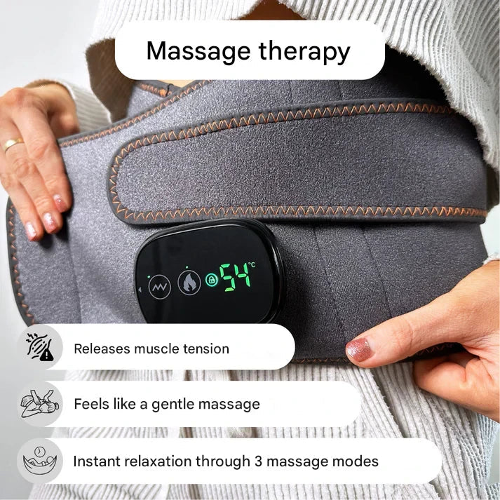 Skanto | Ceinture de Soutien Lombaire Orthopédique avec Thérapie Infrarouge - ThermaLum