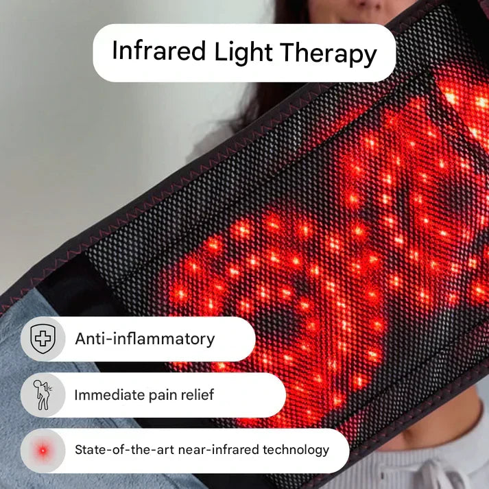 Skanto | Ceinture de Soutien Lombaire Orthopédique avec Thérapie Infrarouge - ThermaLum