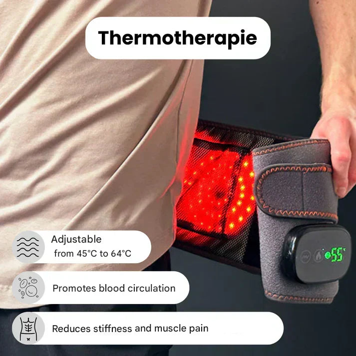 Skanto | Ceinture de Soutien Lombaire Orthopédique avec Thérapie Infrarouge - ThermaLum