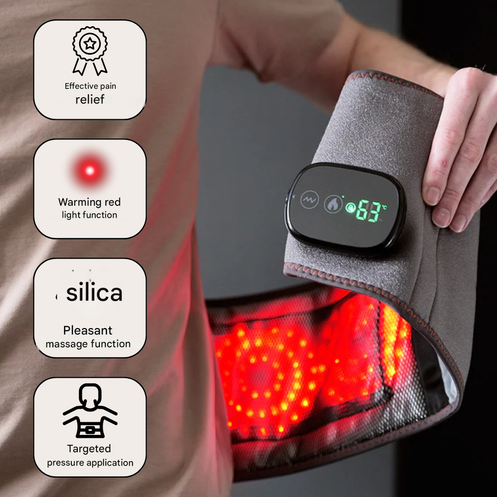 Skanto | Ceinture de Soutien Lombaire Orthopédique avec Thérapie Infrarouge - ThermaLum
