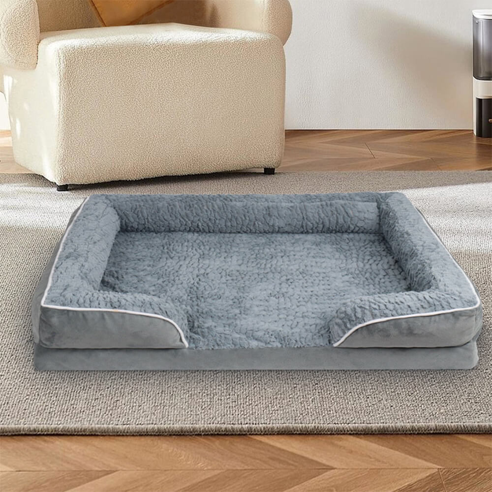 Lit Orthopédique Imperméable pour Chien avec Soutien Articulaire Ultime