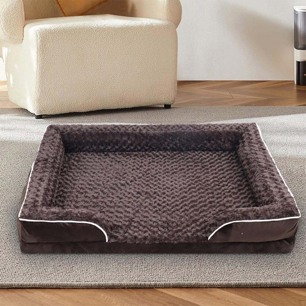 Lit Orthopédique Imperméable pour Chien avec Soutien Articulaire Ultime