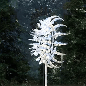 Décor de Jardin en Métal Kinetique Antirouille pour l'Extérieur
