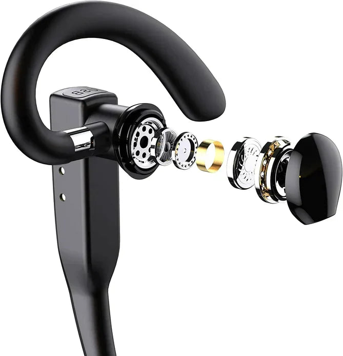 Casque Trucker Dual Mic Bluetooth 5.1 Sans Fil Réducteur de Bruit