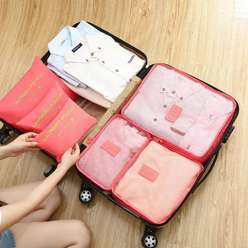 Cubes de Rangement | Organisateur de Valise | Ensemble de Sacs de Voyage pour l'Ordre et la Clarté | VoyageKlar