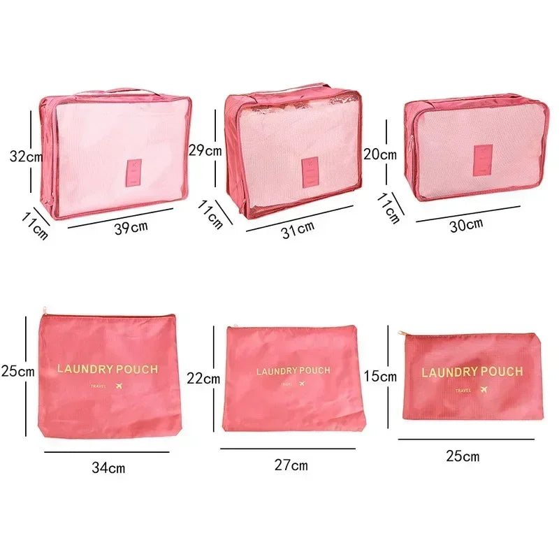 Cubes de Rangement | Organisateur de Valise | Ensemble de Sacs de Voyage pour l'Ordre et la Clarté | VoyageKlar